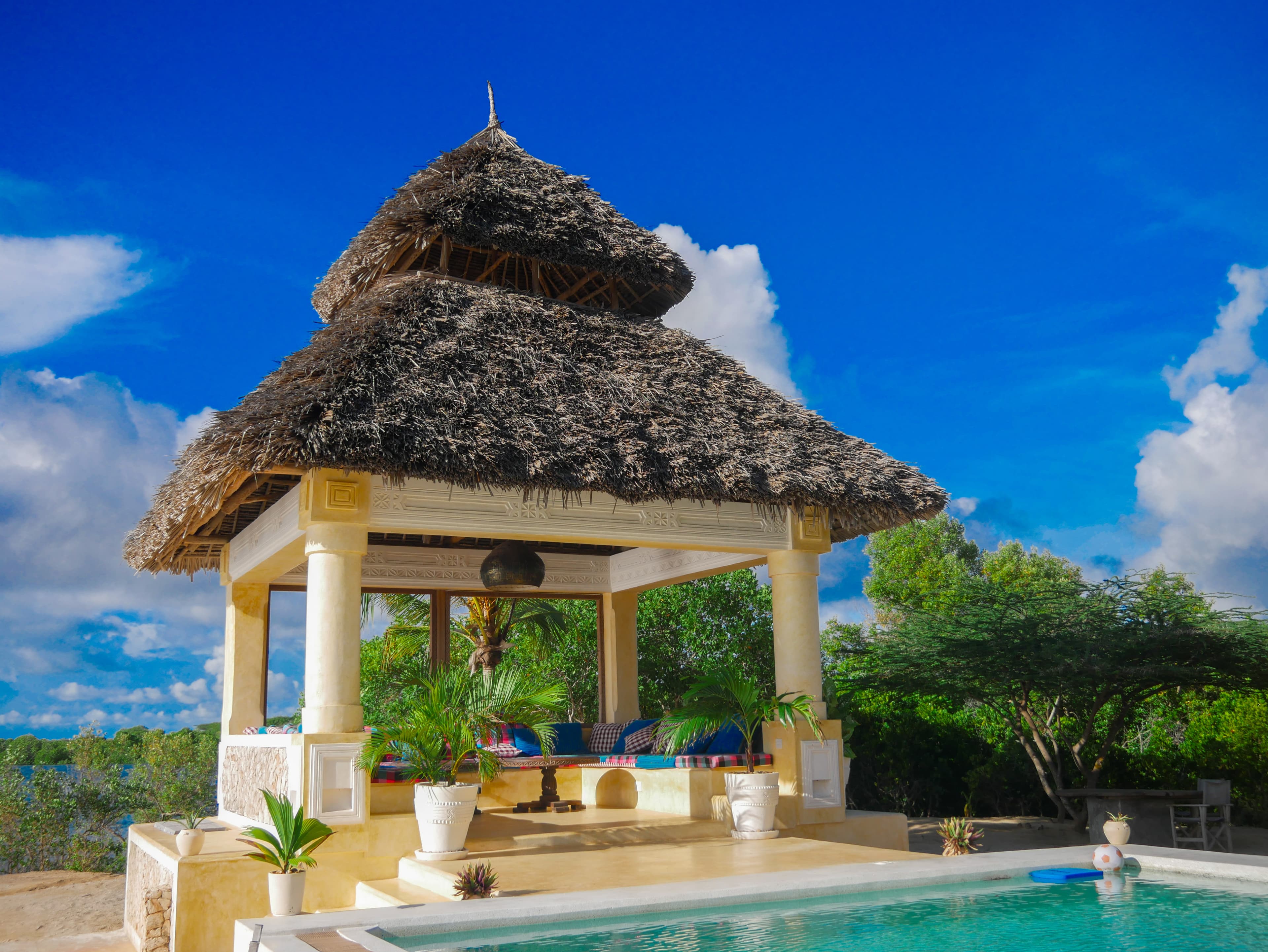 Gazebo at The Red Moon House