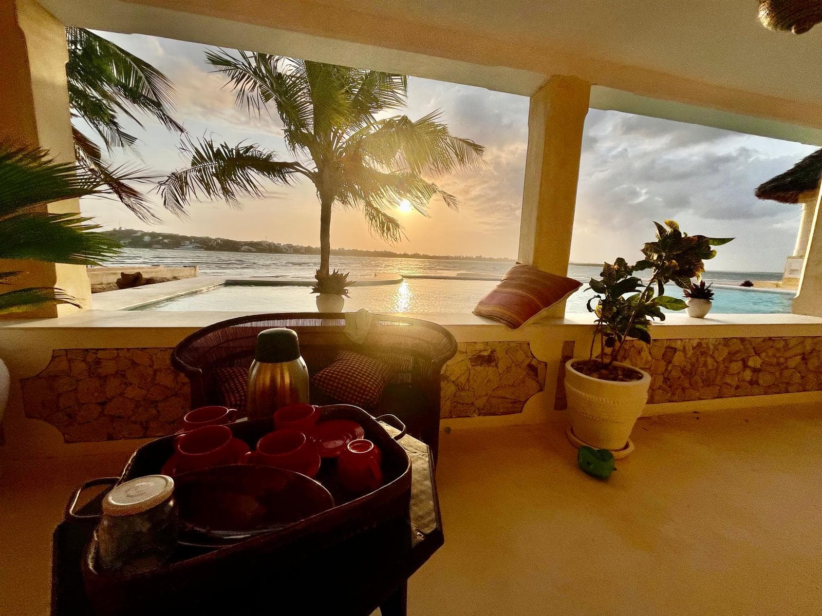 Beach or ocean view at Manda Island